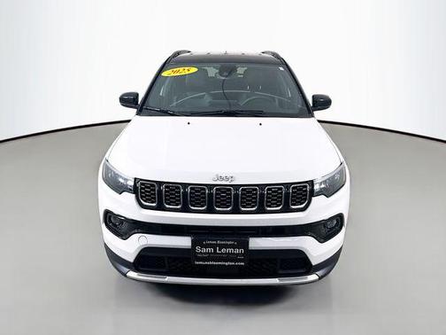 Bright White Clearcoat 2025 Jeep Compass Limited