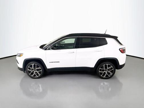 Bright White Clearcoat 2025 Jeep Compass Limited