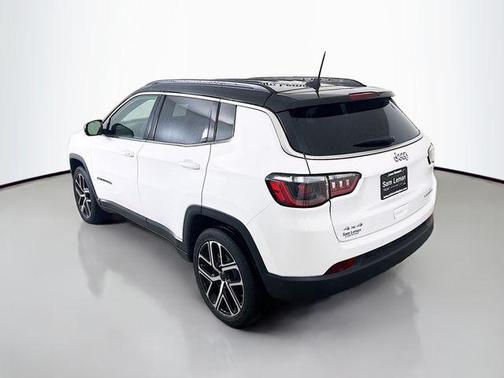 Bright White Clearcoat 2025 Jeep Compass Limited