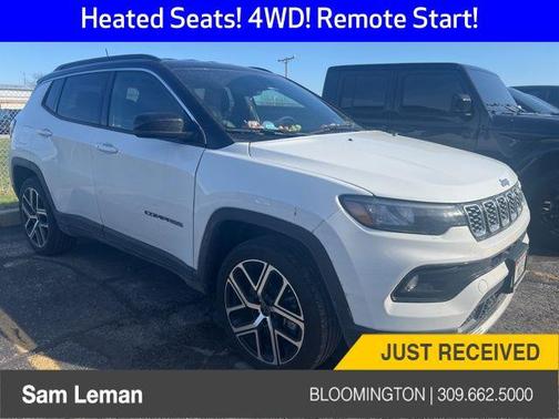 Bright White Clearcoat 2025 Jeep Compass Limited