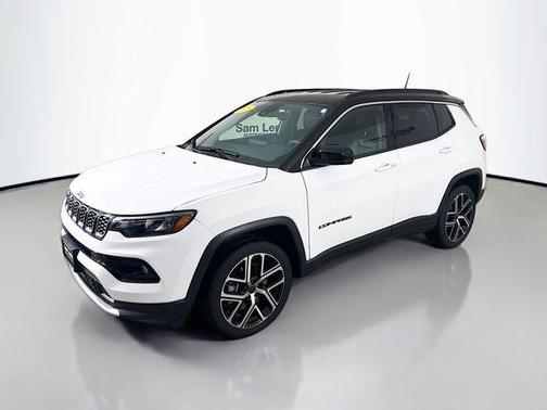 Bright White Clearcoat 2025 Jeep Compass Limited