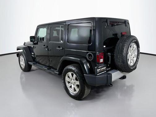 Black Clearcoat 2015 Jeep Wrangler Unlimited Sahara