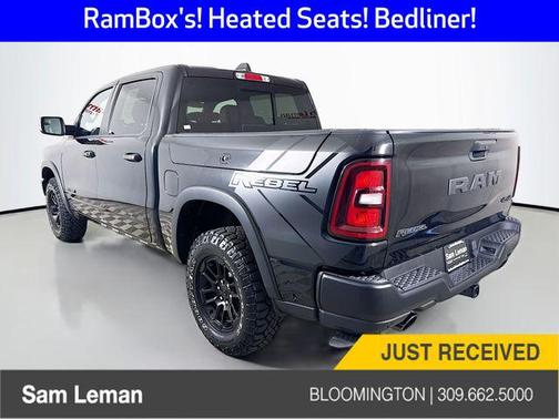Diamond Black Crystal Pearlcoat 2025 RAM 1500 Rebel