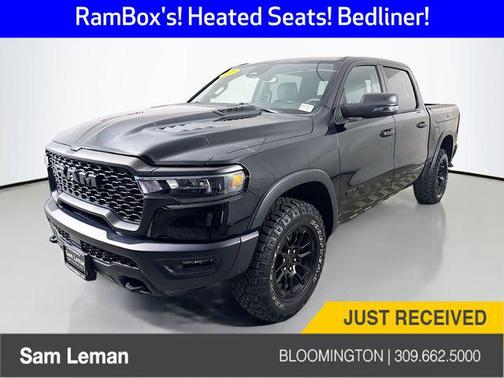 Diamond Black Crystal Pearlcoat 2025 RAM 1500 Rebel