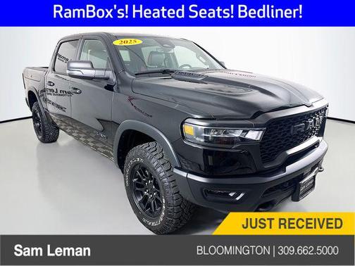 Diamond Black Crystal Pearlcoat 2025 RAM 1500 Rebel