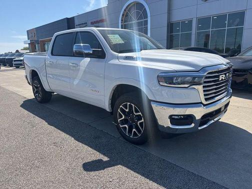 Bright White Clearcoat 2026 RAM 1500 Laramie