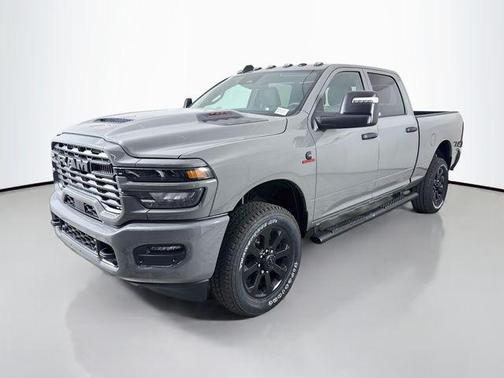 Ceramic Gray Clearcoat 2026 RAM 2500 Black Express Crew Cab 4x4 6'4' Box