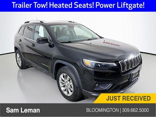 Diamond Black Crystal Pearlcoat 2021 Jeep Cherokee Latitude Lux