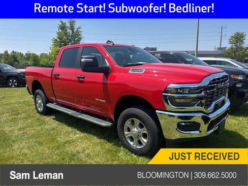 Flame Red Clearcoat 2026 RAM 2500 Big Horn Crew Cab 4x4 6'4' Box