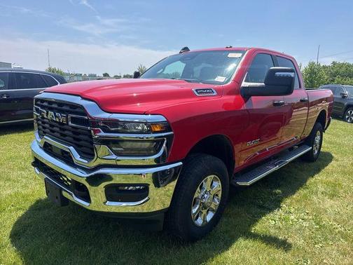 Flame Red Clearcoat 2026 RAM 2500 Big Horn Crew Cab 4x4 6'4' Box