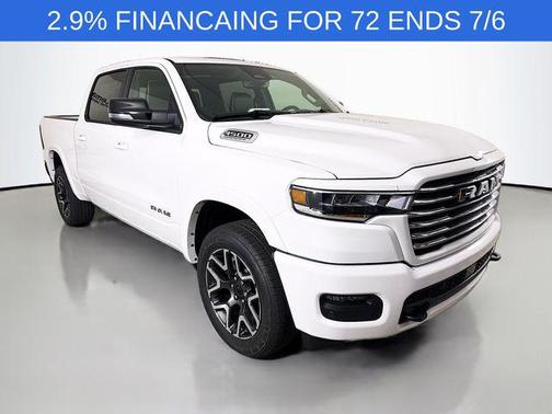 Bright White Clearcoat 2026 RAM 1500 Laramie