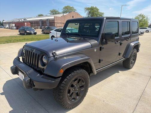 Granite Crystal Metallic Clearcoat 2016 Jeep Wrangler Unlimited Sahara