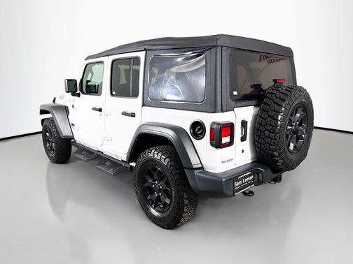 Bright White Clearcoat 2022 Jeep Wrangler Unlimited Sport