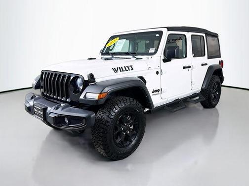 Bright White Clearcoat 2022 Jeep Wrangler Unlimited Sport