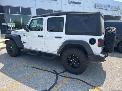 Bright White Clearcoat 2022 Jeep Wrangler Unlimited Sport
