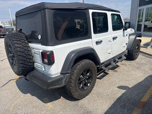 Bright White Clearcoat 2022 Jeep Wrangler Unlimited Sport
