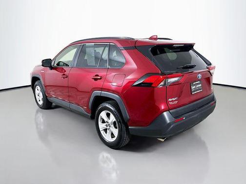 Ruby Flare Pearl 2019 Toyota RAV4 Hybrid XLE