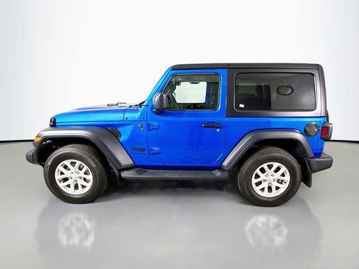 Hydro Blue Pearlcoat 2023 Jeep Wrangler Sport S