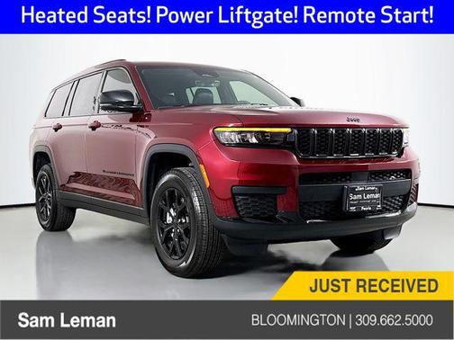 Velvet Red Pearlcoat 2025 Jeep Grand Cherokee L Altitude