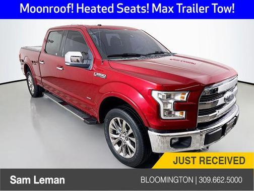 Ruby Red 2017 Ford F-150 Lariat