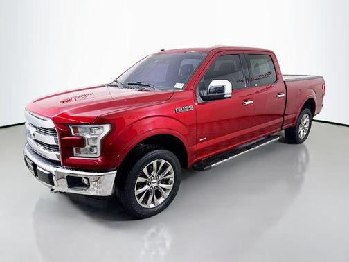 Ruby Red 2017 Ford F-150 Lariat