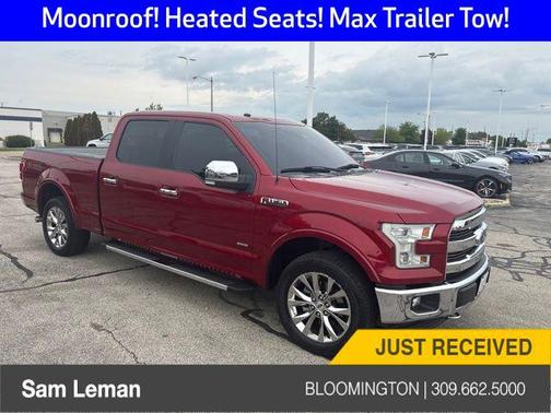 Ruby Red 2017 Ford F-150 Lariat