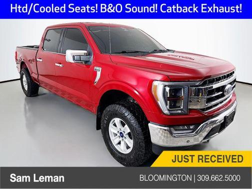 Rapid Red Metallic Tinted Clearcoat 2022 Ford F-150 Lariat