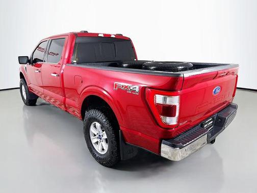 Rapid Red Metallic Tinted Clearcoat 2022 Ford F-150 Lariat