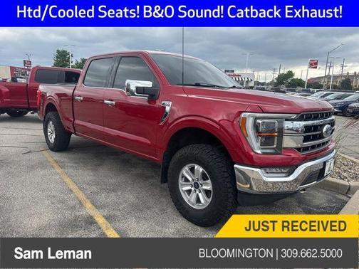 Rapid Red Metallic Tinted Clearcoat 2022 Ford F-150 Lariat
