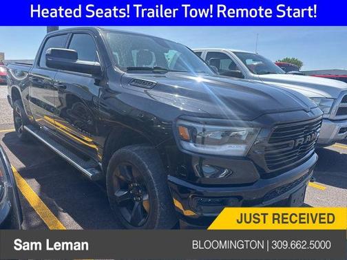 Diamond Black Crystal Pearlcoat 2019 RAM 1500 Big Horn