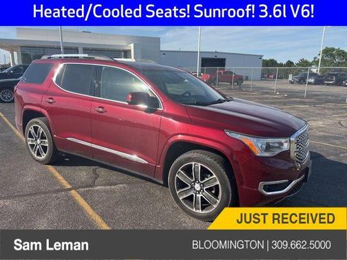 Crimson Red Tintcoat 2017 GMC Acadia Denali