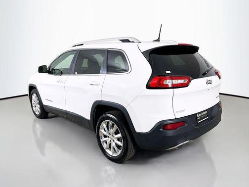Bright White Clearcoat 2017 Jeep Cherokee Limited