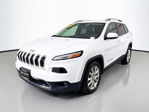 Bright White Clearcoat 2017 Jeep Cherokee Limited