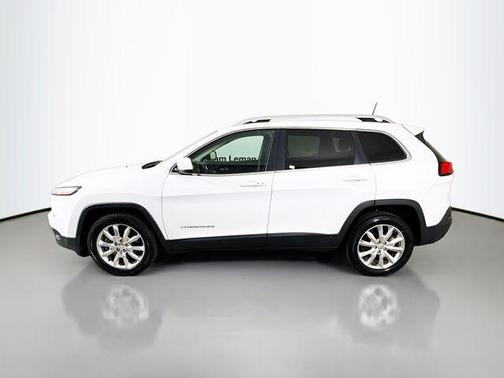 Bright White Clearcoat 2017 Jeep Cherokee Limited