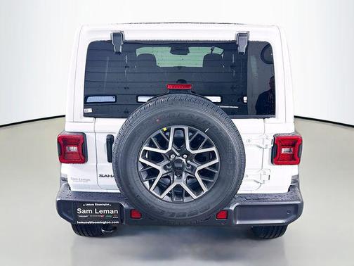 bright white clearcoat 2026 Jeep Wrangler 4-Door Sahara 4x4