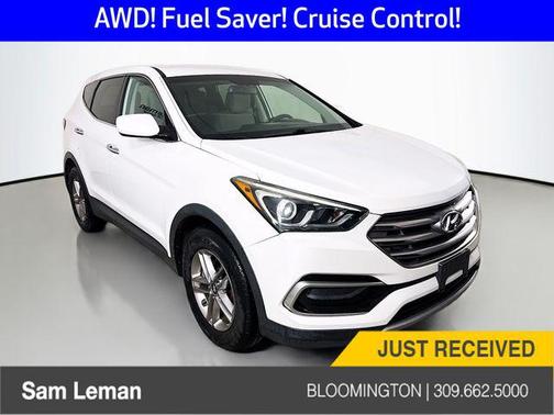 Frost White Pearl 2017 Hyundai Santa Fe Sport 2.4L