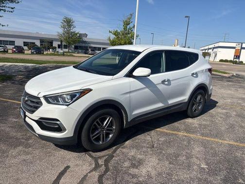 Frost White Pearl 2017 Hyundai Santa Fe Sport 2.4L