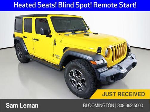 Hellayella Clearcoat 2018 Jeep Wrangler Unlimited Sport