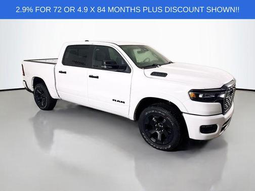 Bright White Clearcoat 2026 RAM 1500 Big Horn/Lone Star