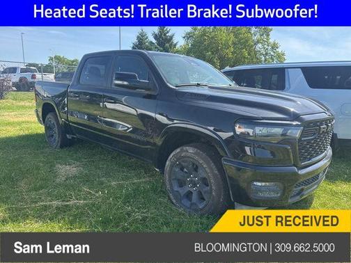 Diamond Black Crystal Pearlcoat 2025 RAM 1500 Big Horn/Lone Star