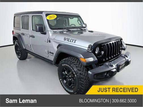 Billet Silver Metallic Clearcoat 2021 Jeep Wrangler Unlimited Sport