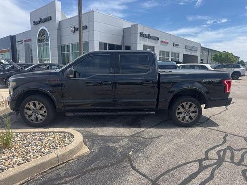 Shadow Black 2017 Ford F-150 XLT