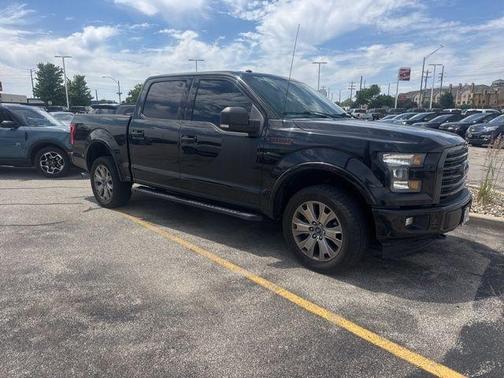 Shadow Black 2017 Ford F-150 XLT