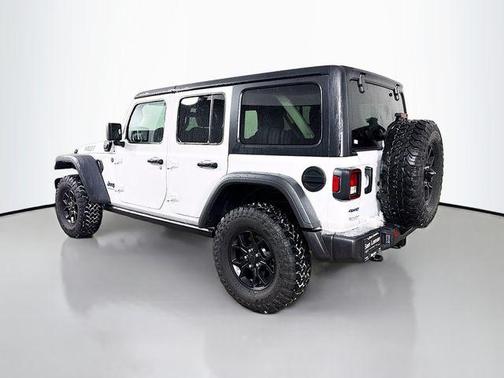 Bright White Clearcoat 2025 Jeep Wrangler 4xe Willys