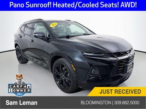 Black 2021 Chevrolet Blazer RS