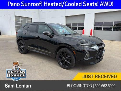 Black 2021 Chevrolet Blazer RS