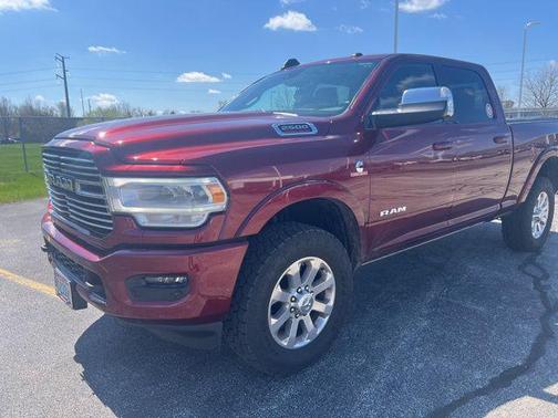 Delmonico Red Pearlcoat 2020 RAM 2500 Laramie Crew Cab 4x4 6'4' Box