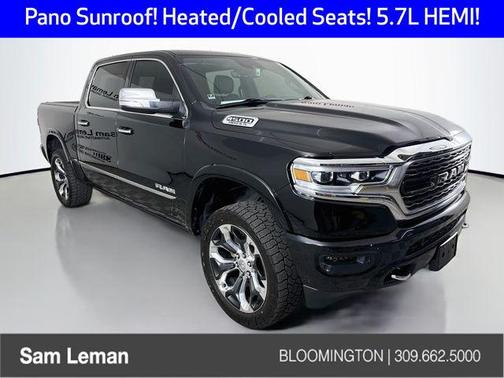 Diamond Black Crystal Pearlcoat 2022 RAM 1500 Limited