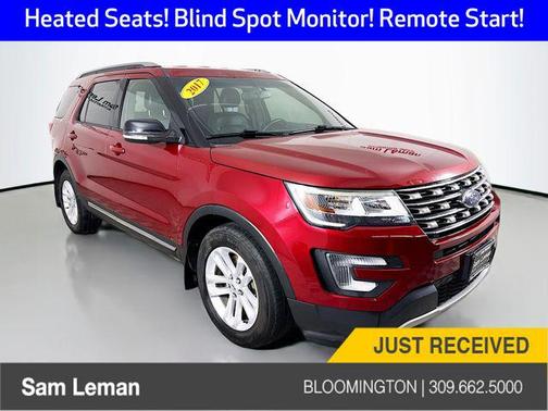 Ruby Red Metallic 2017 Ford Explorer XLT