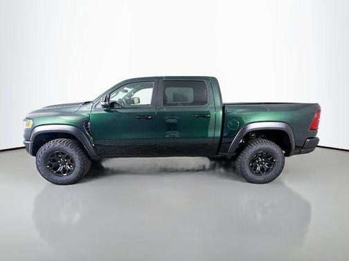 Serrano Green Metallic 2026 RAM 1500 RHO Crew Cab 4x4 5'7' Box
